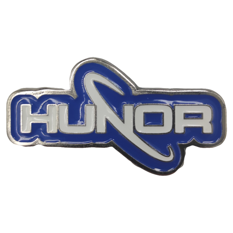 Fém hűtőmágnes - HUNOR logos